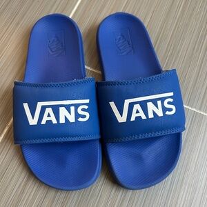 “Vans” Blue Slide Sandals